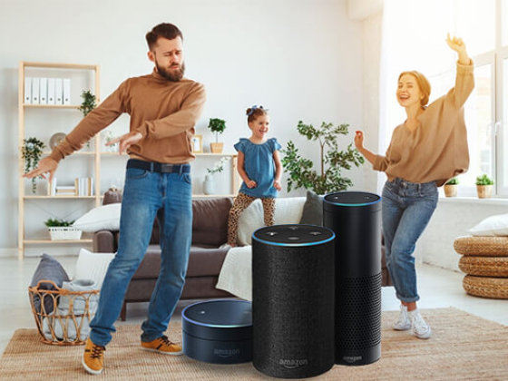 “Alexa! Turn on music”