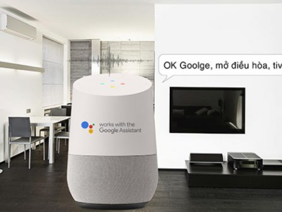  Bật/tắt điều hòa, tivi bằng giọng nói