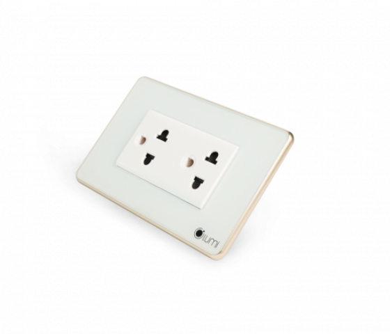 Ổ cắm - Mặt kính cường lực chống xước